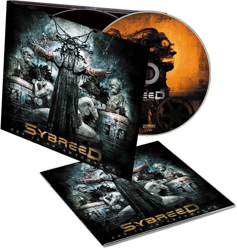 the album cover for Sybreed - God Is an Automaton