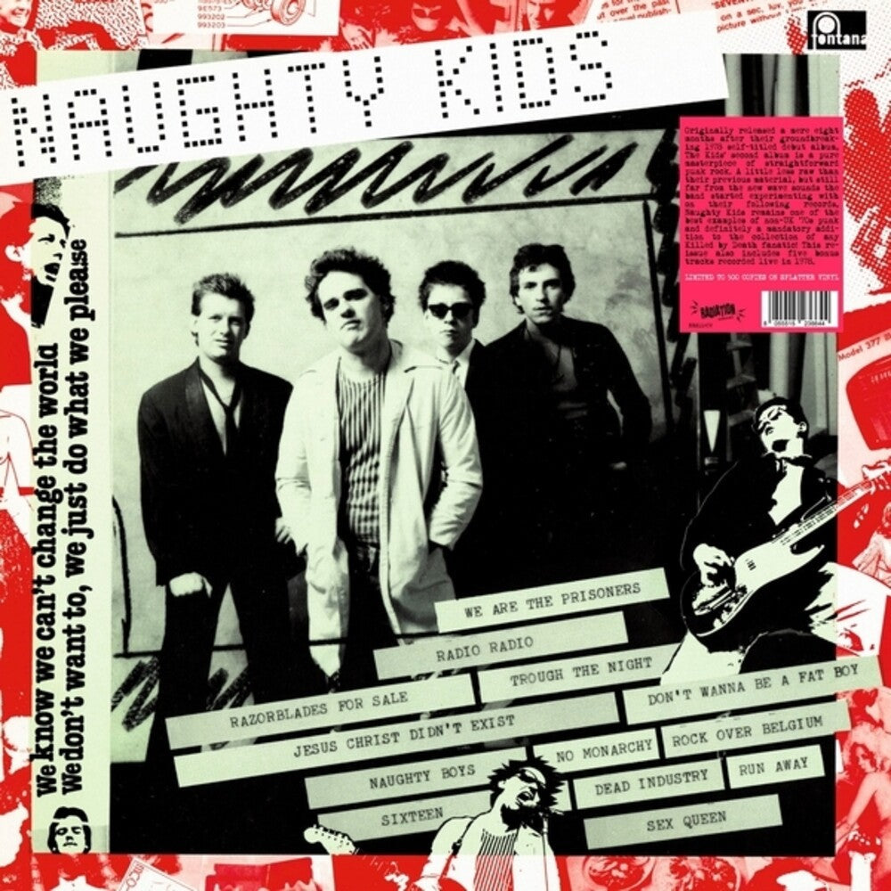 Kids - Naughty Kids [Colored Vinyl] (Spla) (Uk) Vinyl Record