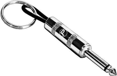 Pluginz Guitar Plug Keychain Input Jack Chrome - Pluginz Guitar Plug Keychain Input Jack Chrome - Novelties