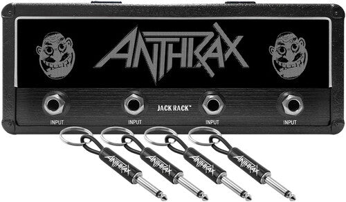 Pluginz Anthrax Jack Rack W/4 Anthrax Gtr Plug Key - Pluginz Anthrax Jack Rack W/4 Anthrax Gtr Plug Key - Novelties