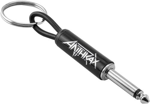 Pluginz Anthrax Guitar Plug Keychain Input Jack B - Pluginz Anthrax Guitar Plug Keychain Input Jack B - Novelties