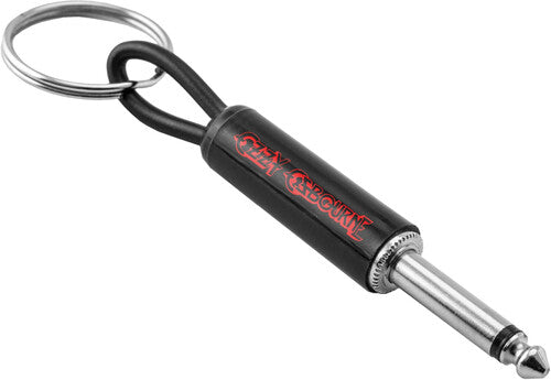 Pluginz Ozzy Red Guitar Plug Keychain Input Jack - Pluginz Ozzy Red Guitar Plug Keychain Input Jack - Novelties
