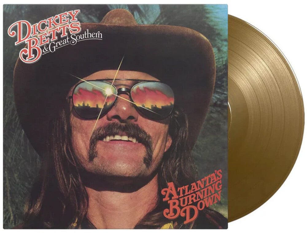 Betts, Dickey & Great Southern - Atlanta's Burning Down - Limited 180-Gram Gold Colored Vinyl [LP] Vinyl Record