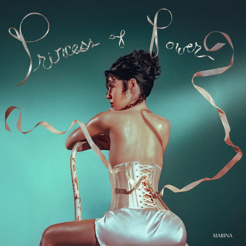 the album cover for Marina - PRINCESS OF POWER