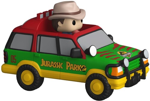 Bitty Pop Ride Jurassic Park - Bitty Pop Ride Jurassic Park Suv With Dr Grant - Collectibles