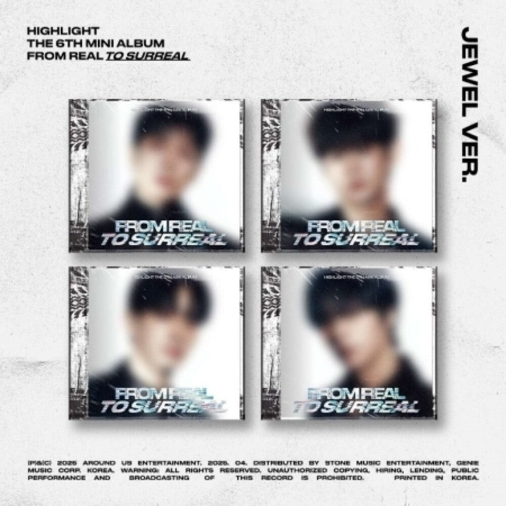 the album cover for Unknown Artist - From Real To Surreal - Jewel Case Version - Random Cover - incl. 24pg Photobook, Photocard + Hologram Photo
