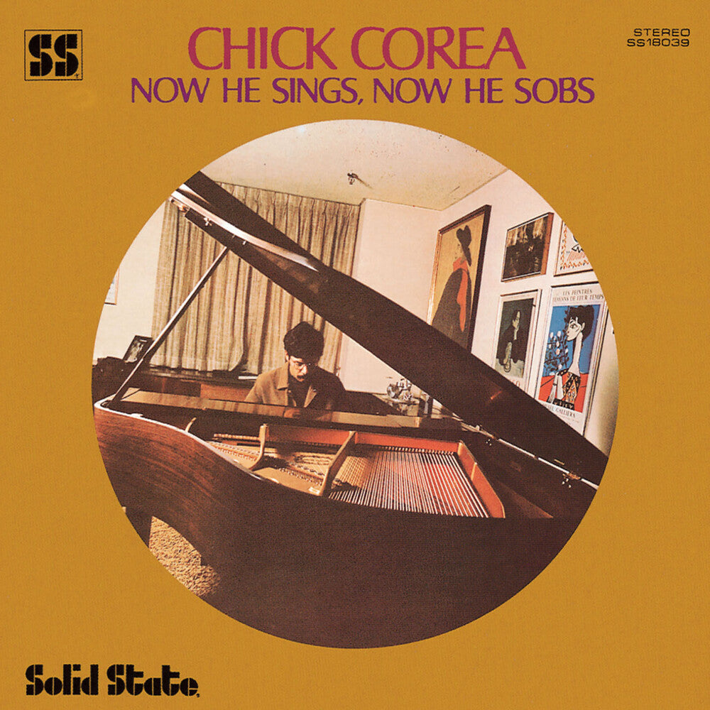 the album cover for Corea, Chick - Now He Sings. Now He Sobs - UHQCD
