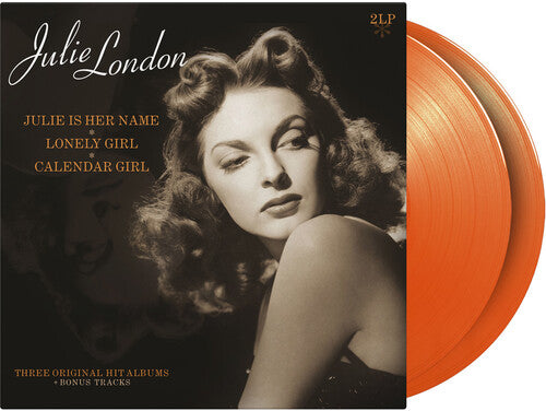 Julie London - Julie Is Her Name / Lonely Girl / Calender Girl [2LP Orange] Vinyl Record