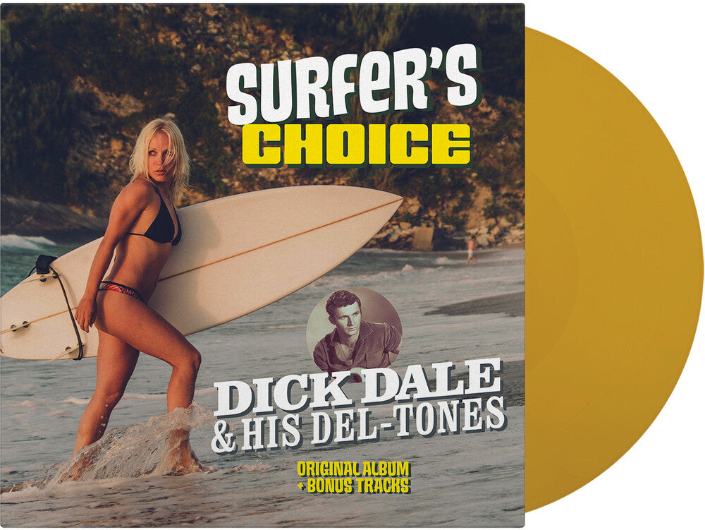 Dale, Dick & His Del-Tones - Surfer's Choice - Ltd 180gm Transparent Yellow Vinyl [LP] Vinyl Record
