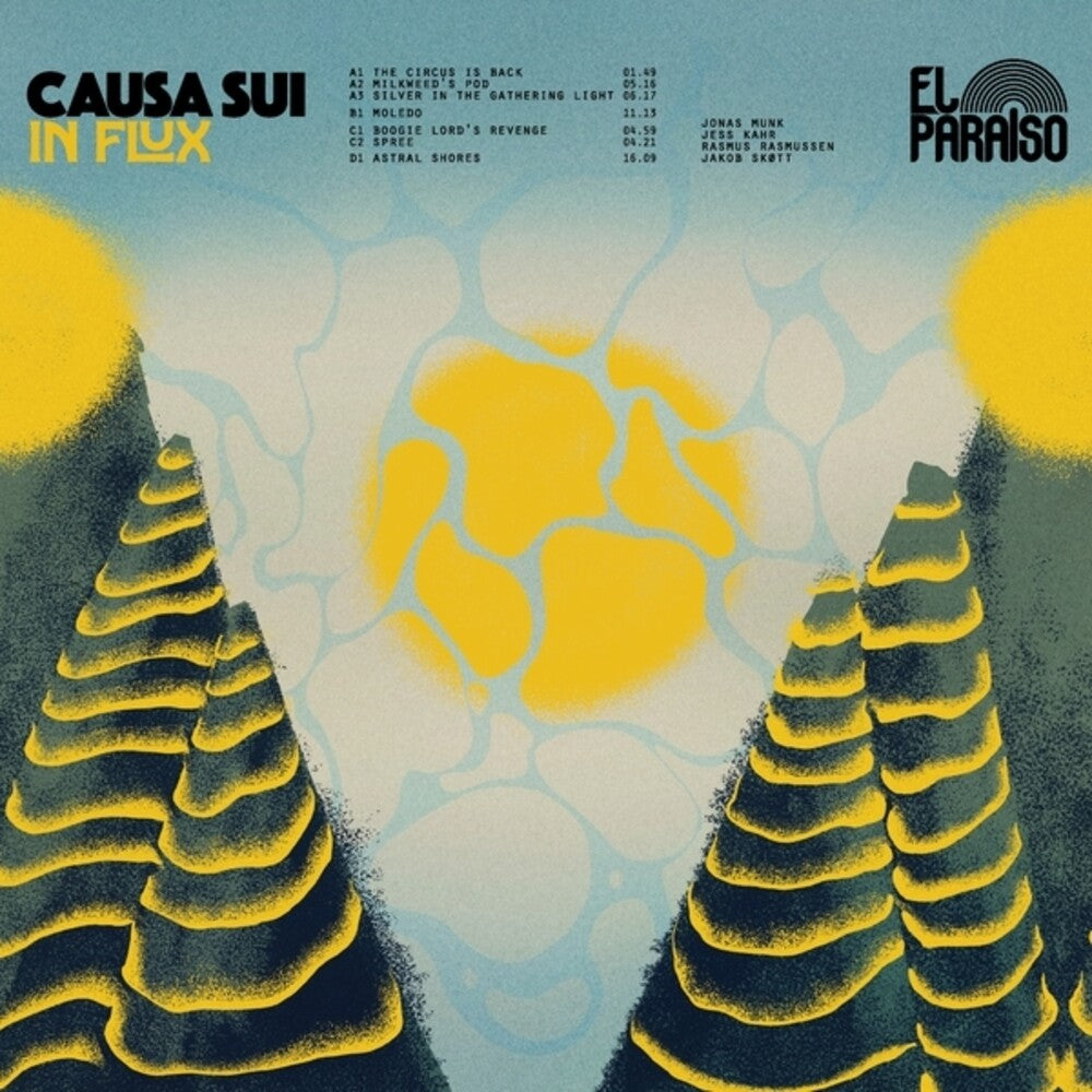 the album cover for Causa Sui - In Flux