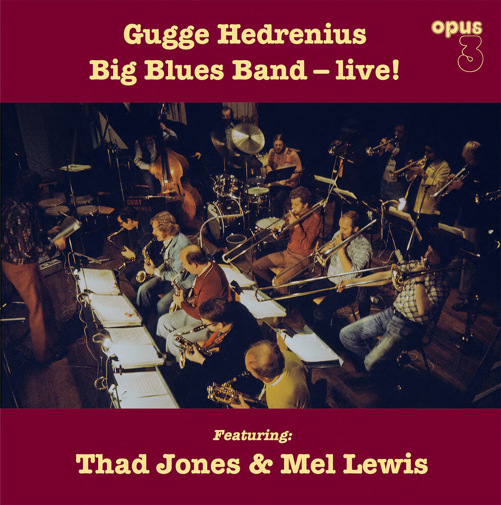 Gugge Hedrenius Big Blues Band Live! [LP] Vinyl Record