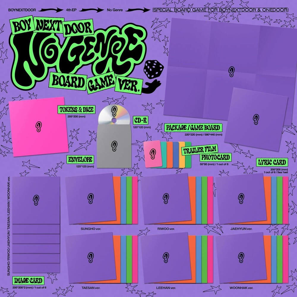 BOYNEXTDOOR 4th EP [No Genre] [Board Game ver.] Music CD