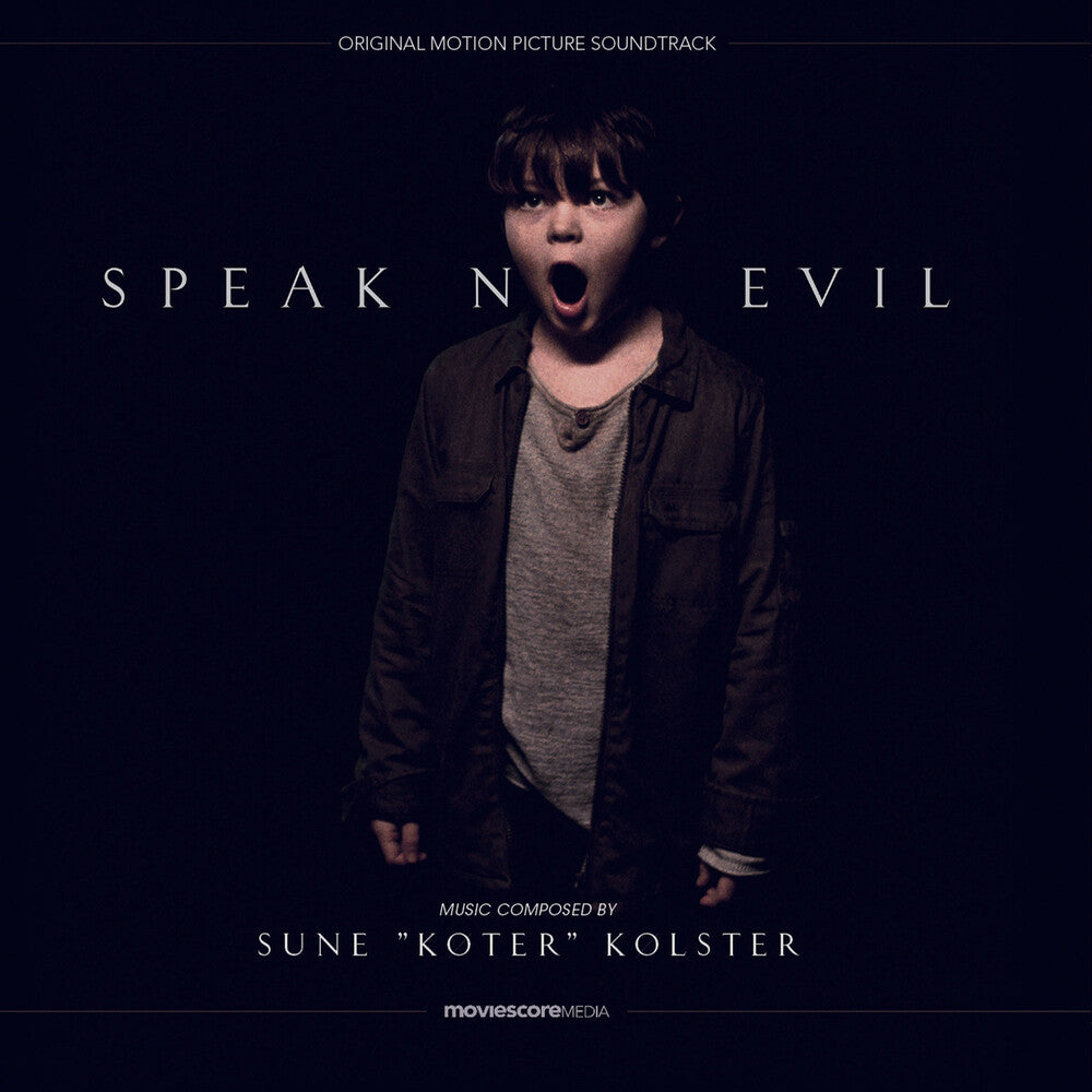 the album cover for Kolster, Sune "Koter" - SPEAK NO EVIL (ORIGINAL SOUNDTRACK)
