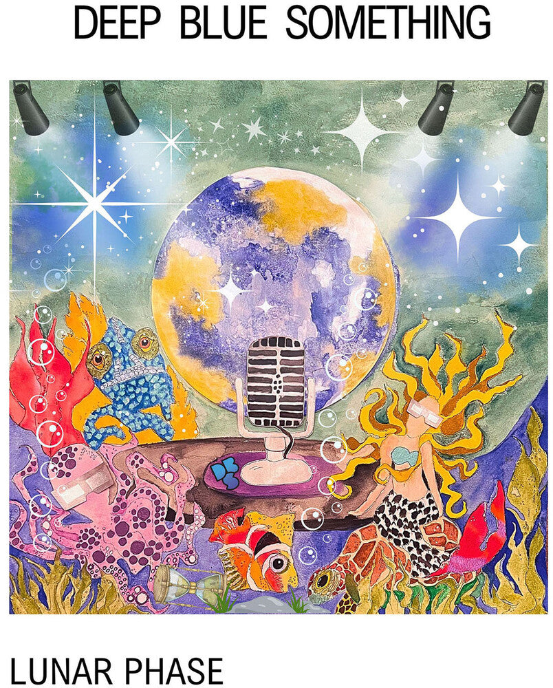 the album cover for Deep Blue Something - Lunar Phase