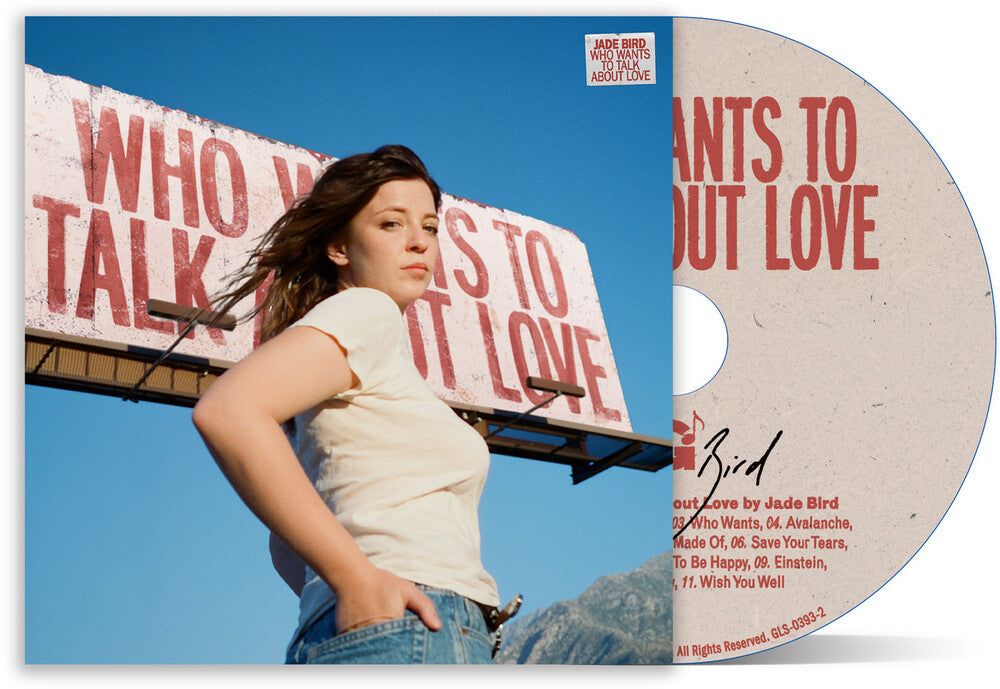 the album cover for Jade Bird - Who Wants To Talk About Love [Compact Disc]