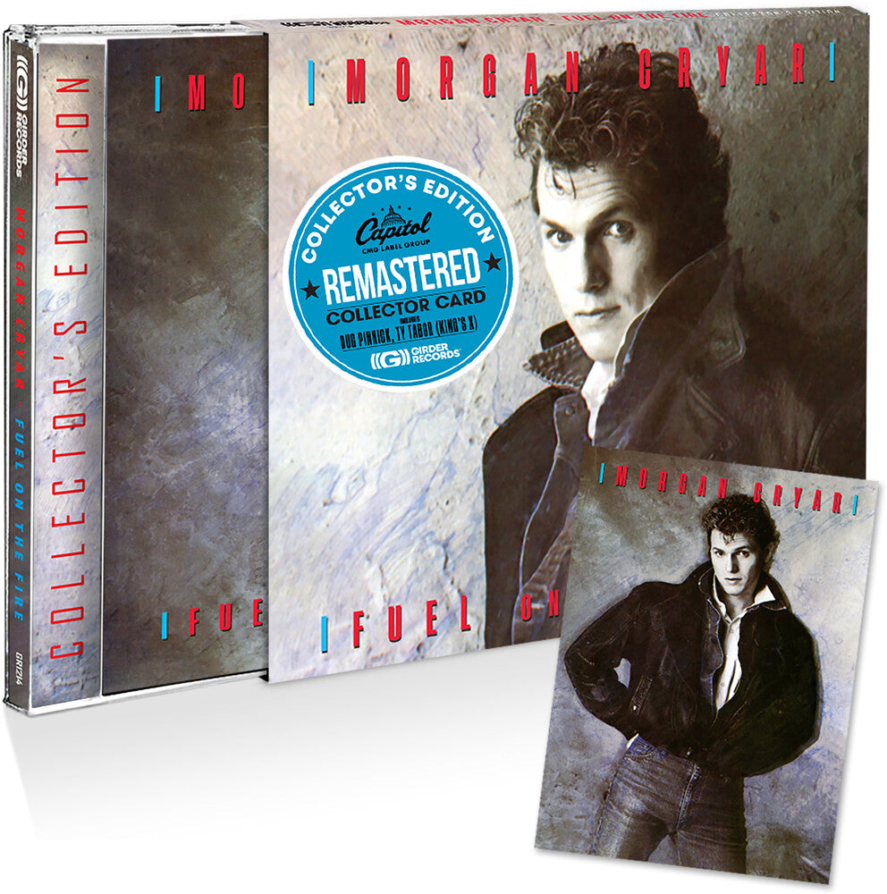 the album cover for Morgan Cryar - Fuel On The Fire [Limited Edition] [Remastered]