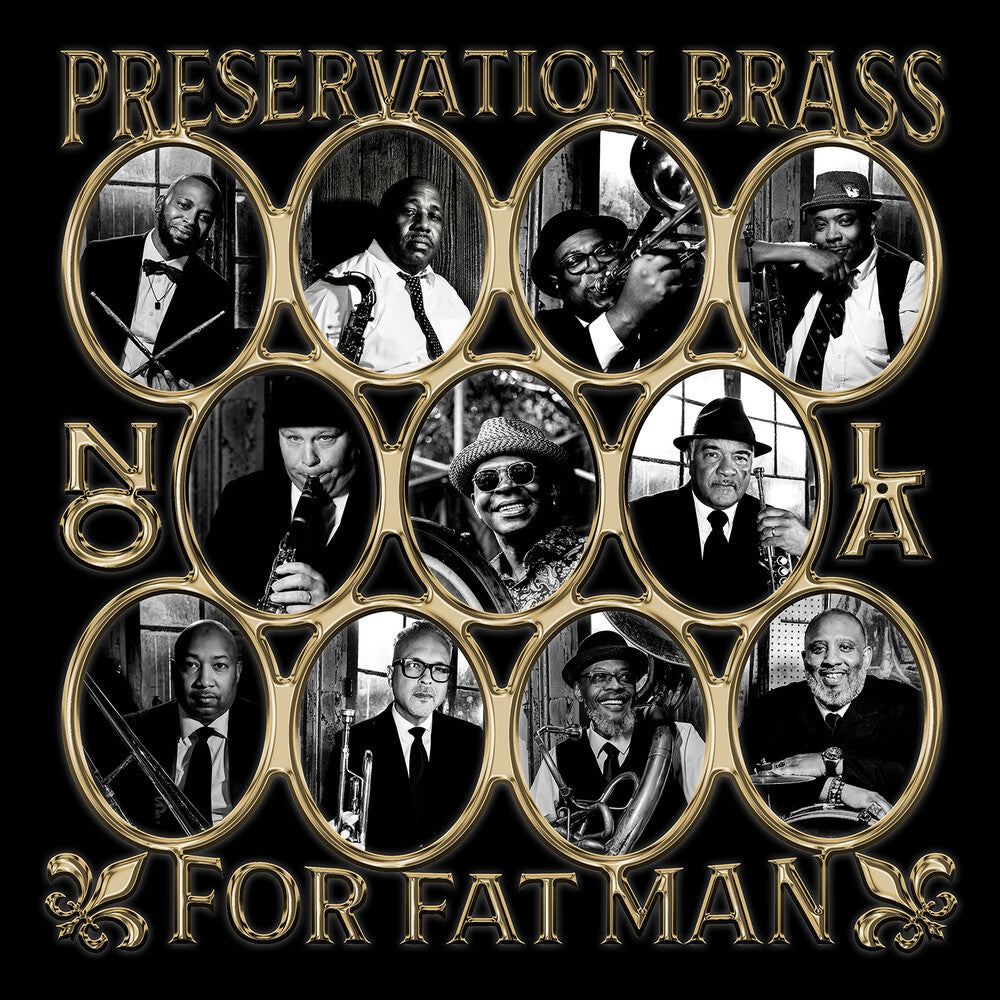 the album cover for Preservation Brass - For Fat Man