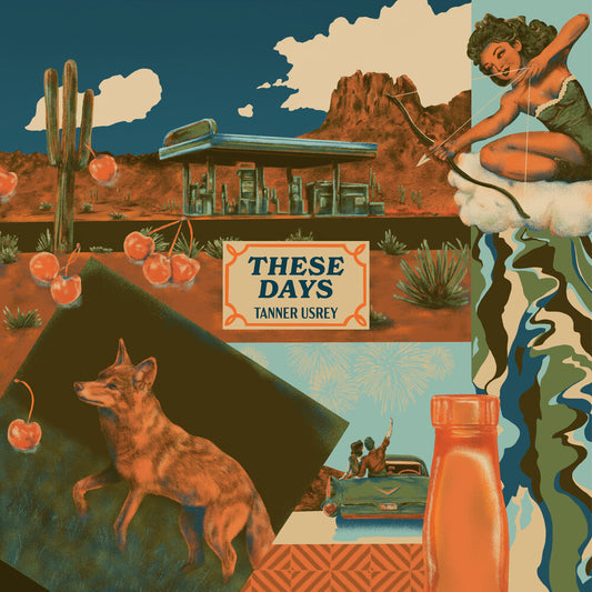 the album cover for Tanner Usrey - These Days