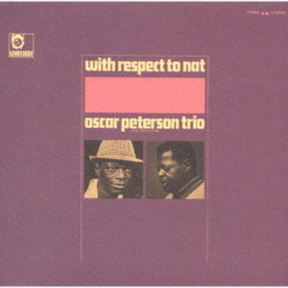 the album cover for Oscar Peterson - With Respect To Nat (Hqcd) [Reissue] (Jpn)