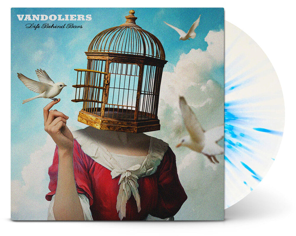 Vandoliers - Life Behind Bars [LP indie exclusive White with Blue Splatter] Vinyl Record