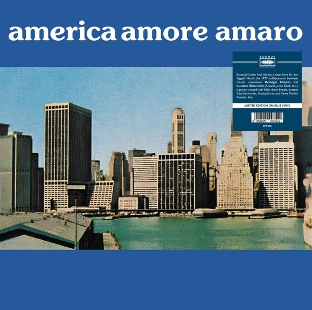 America Amore Amaro (Blue) [Colored Vinyl] Vinyl Record