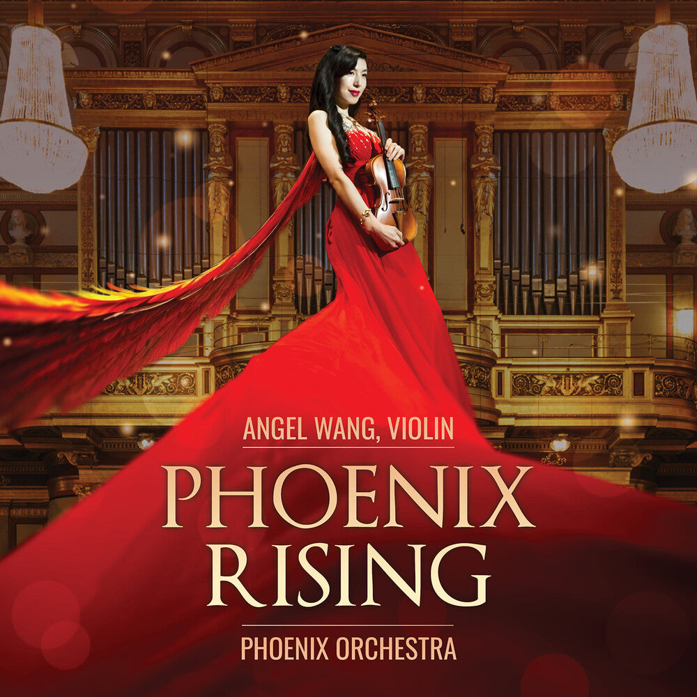 the album cover for Wang Angel  / Gang - Phoenix Rising