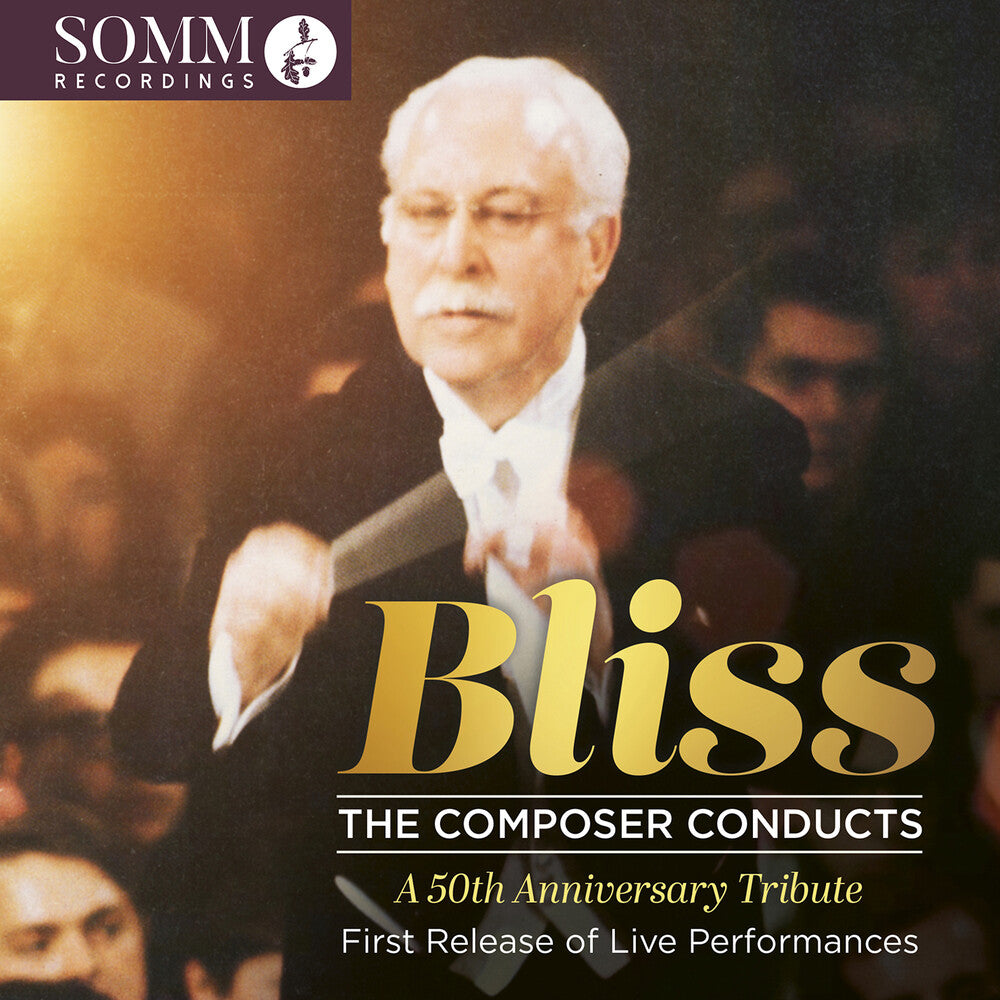 the album cover for John, Ogdon / Bliss - Bliss: The Composer Conducts