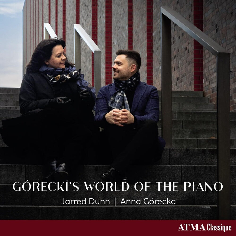 the album cover for Jarred Dunn  / Gorecka,Anna - Gorecki's World Of The Piano (Can)