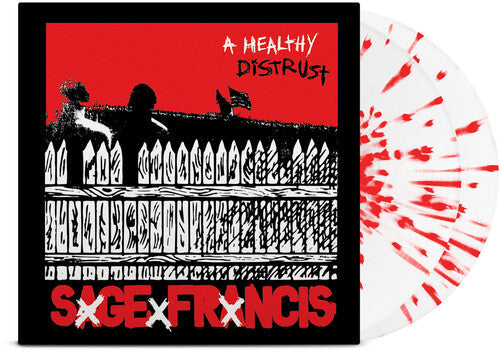Sage Francis - A Healthy Distrust (Deluxe 20th Anniversary) [2LP White & Red Splatter] Vinyl Record