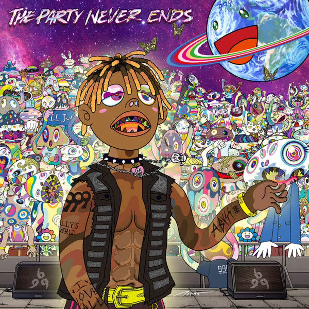 Juice WRLD - Party Never - Limited Blue Colored Vinyl [LP] Vinyl Record
