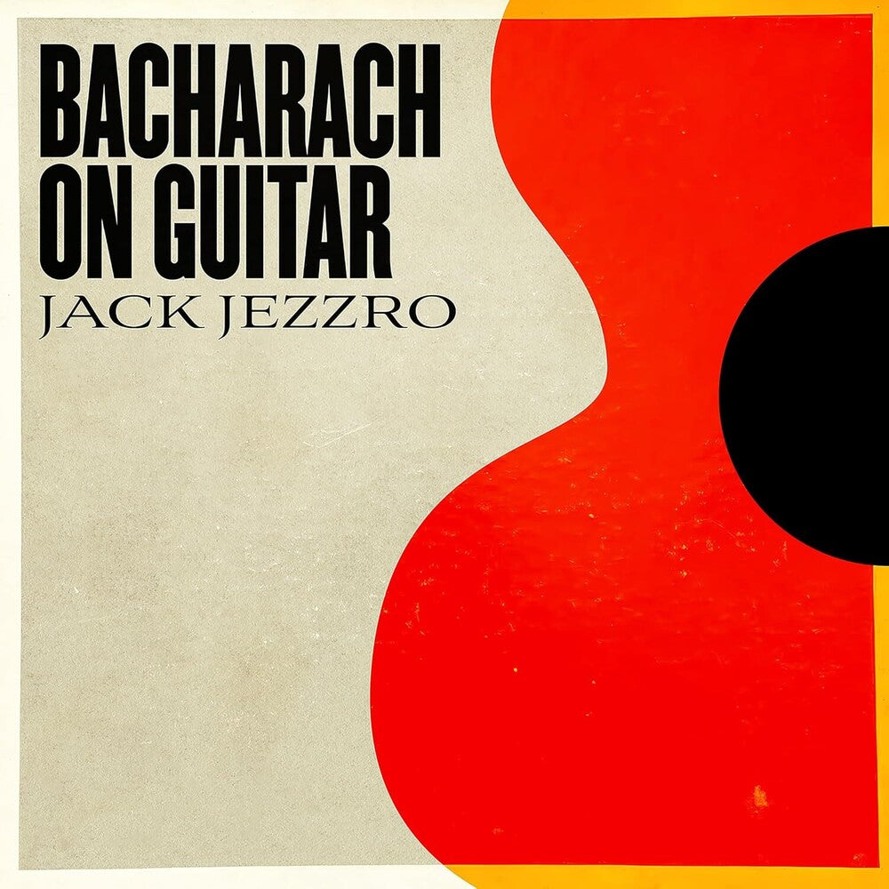the album cover for Jack Jezzro - Bacharach On Guitar