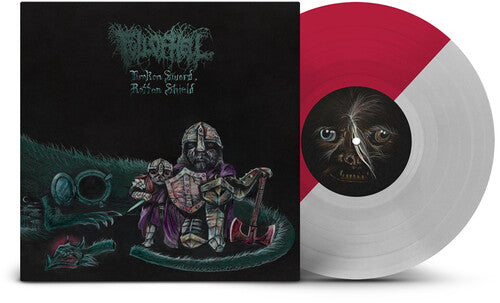 Full of Hell - Broken Sword, Rotten Shield [Red & Grey) Vinyl Record