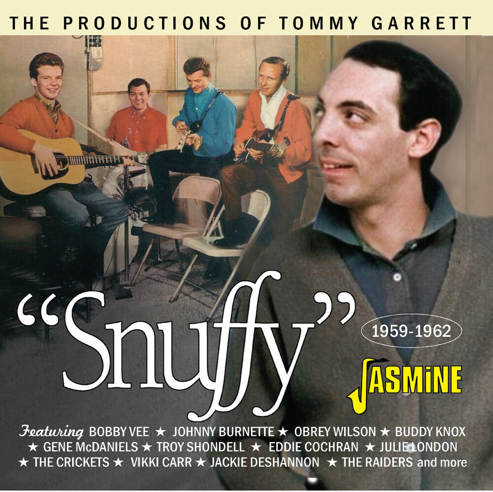 the album cover for Snuffy: The Productions Of Tommy Garrett 1959-1962 - Snuffy: The Productions Of Tommy Garrett 1959-1962