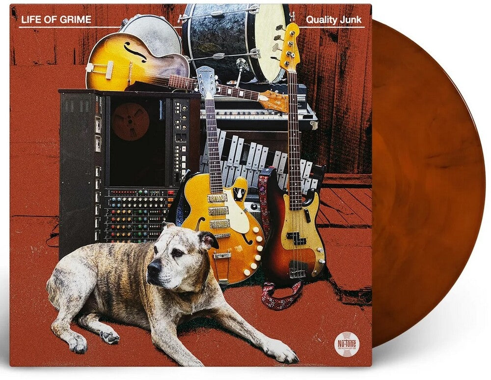 Life Of Grime - Quality Junk [Indie Exclusive Translucent Black Coffee] Vinyl Record
