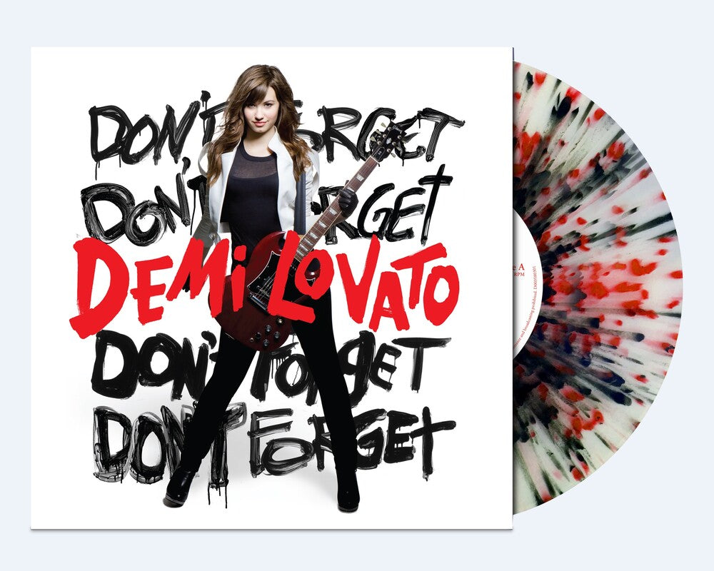 Demi Lovato - Don't Forget [Clear/Red-Black Splatter LP] Vinyl Record