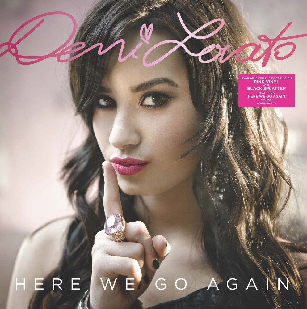 Demi Lovato - Here We Go Again [Pink/Black Splatter LP] Vinyl Record