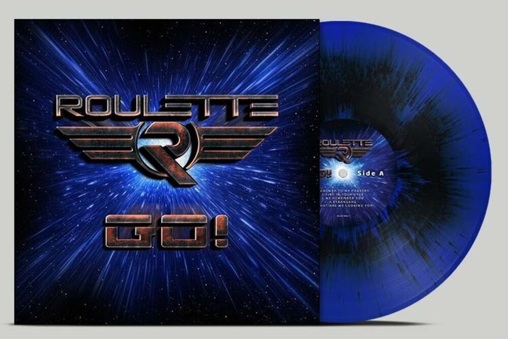 Go - Blue/Black Splatter (Blk) (Blue) [Colored Vinyl] [Limited Edition] Vinyl Record