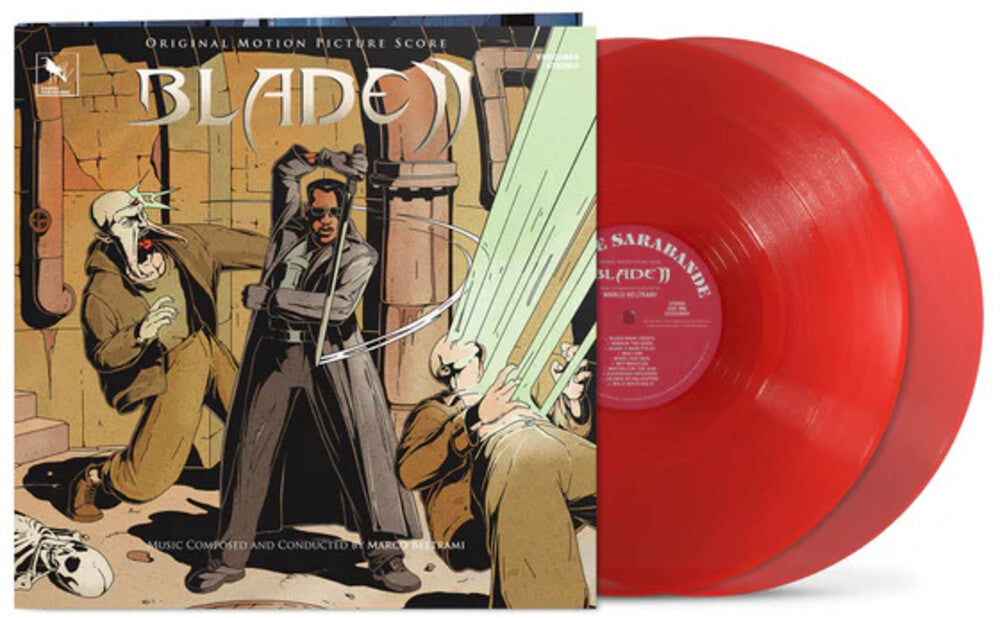 Blade II (Original Soundtrack) - Deluxe Translucent Ruby Colored Vinyl [LP] Vinyl Record