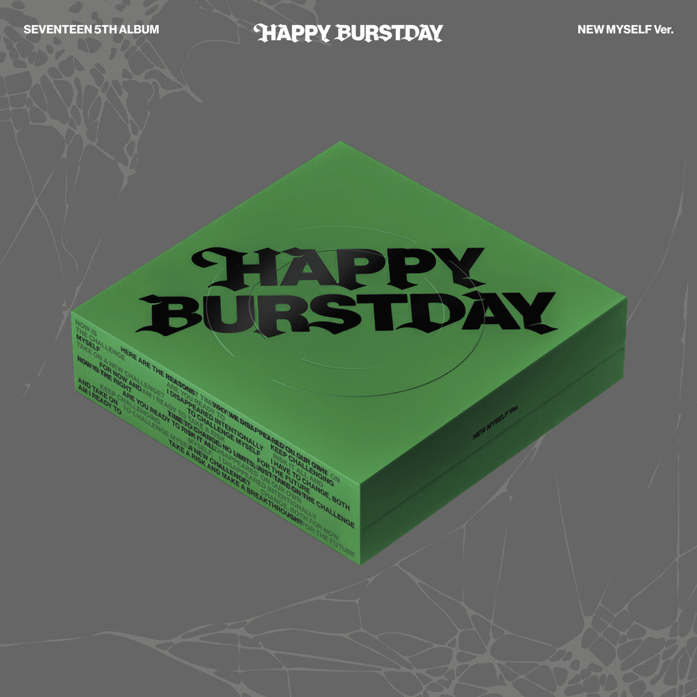 the album cover for SEVENTEEN - Seventeen 5th Album 'happy Burstday' (W/Book)
