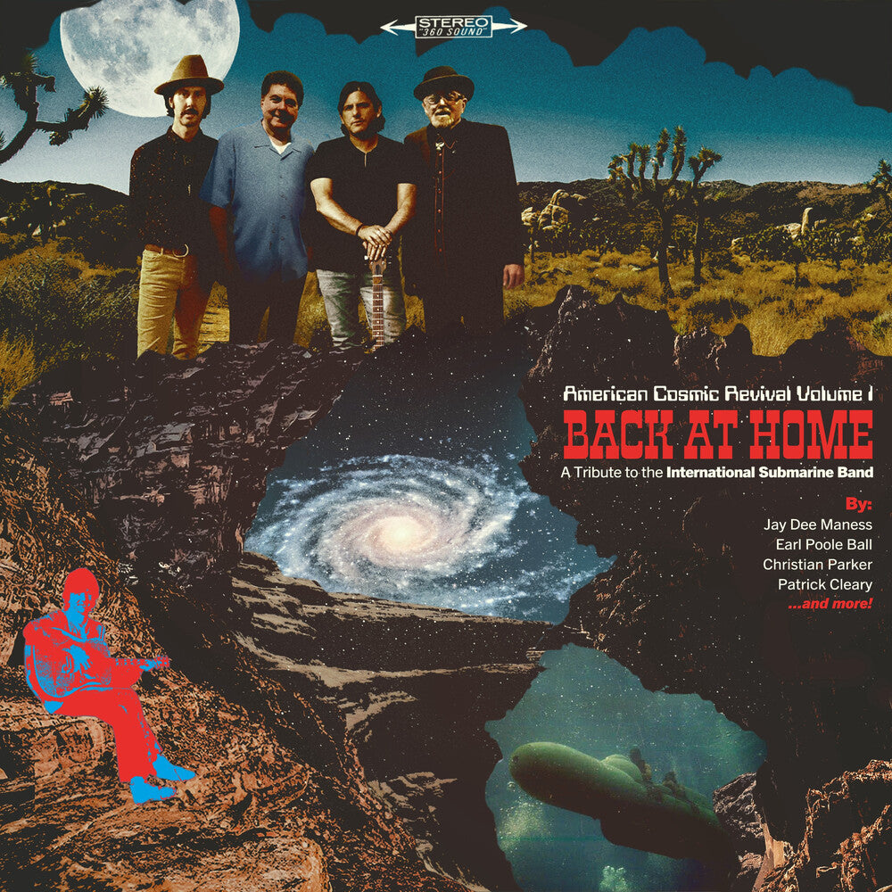 the album cover for Christian Parker - American Cosmic Revival, Vol. 1: Back At Home