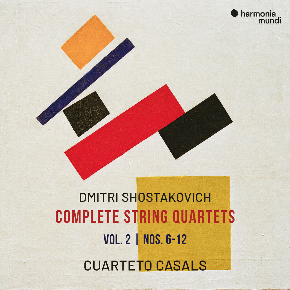 Shostakovich: Complete Str Qrts Vol.2 - Nos. 6-12 Music CD