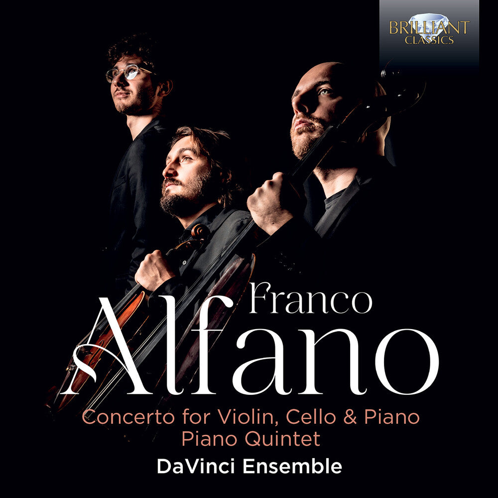 Alfano: Con For Violin Vc & Pno Piano Quintet Music CD