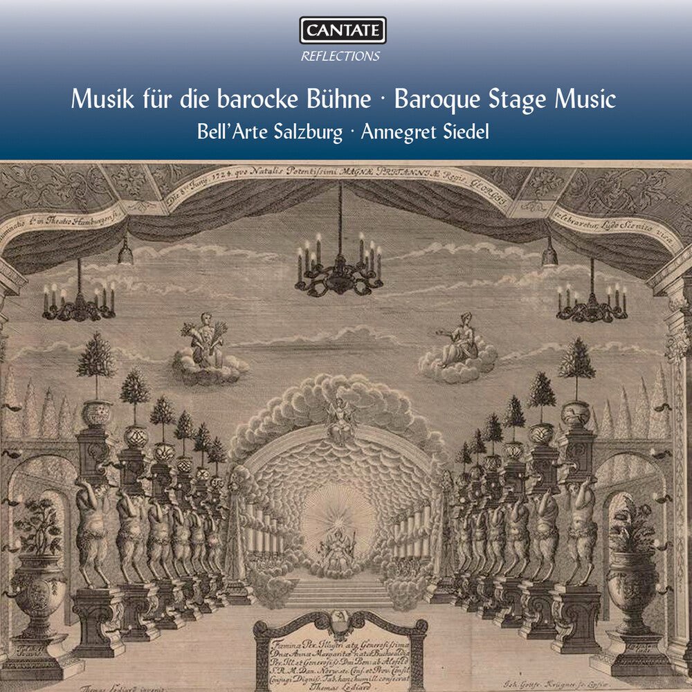 the album cover for Hanna Zumsande  / Metz,Christina - Baroque Stage Music
