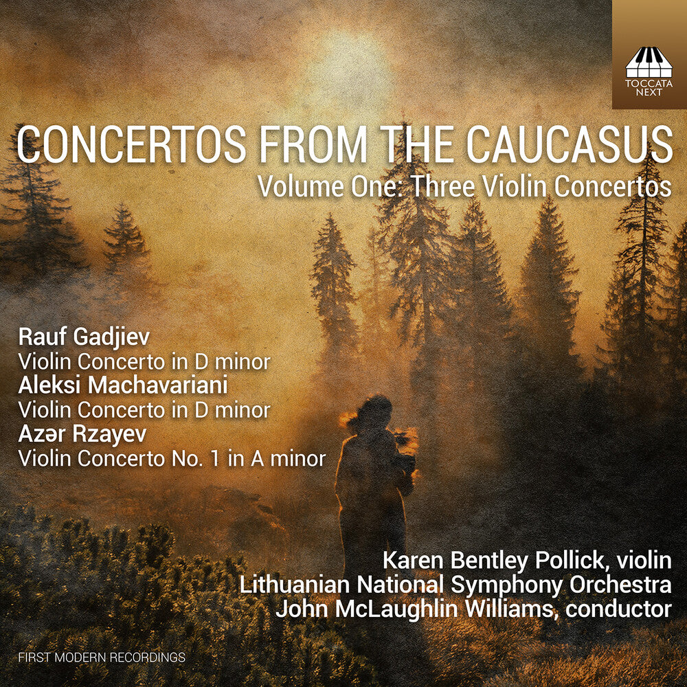 Concertos From The Caucasus Vol. 1 - Three Violin Music CD