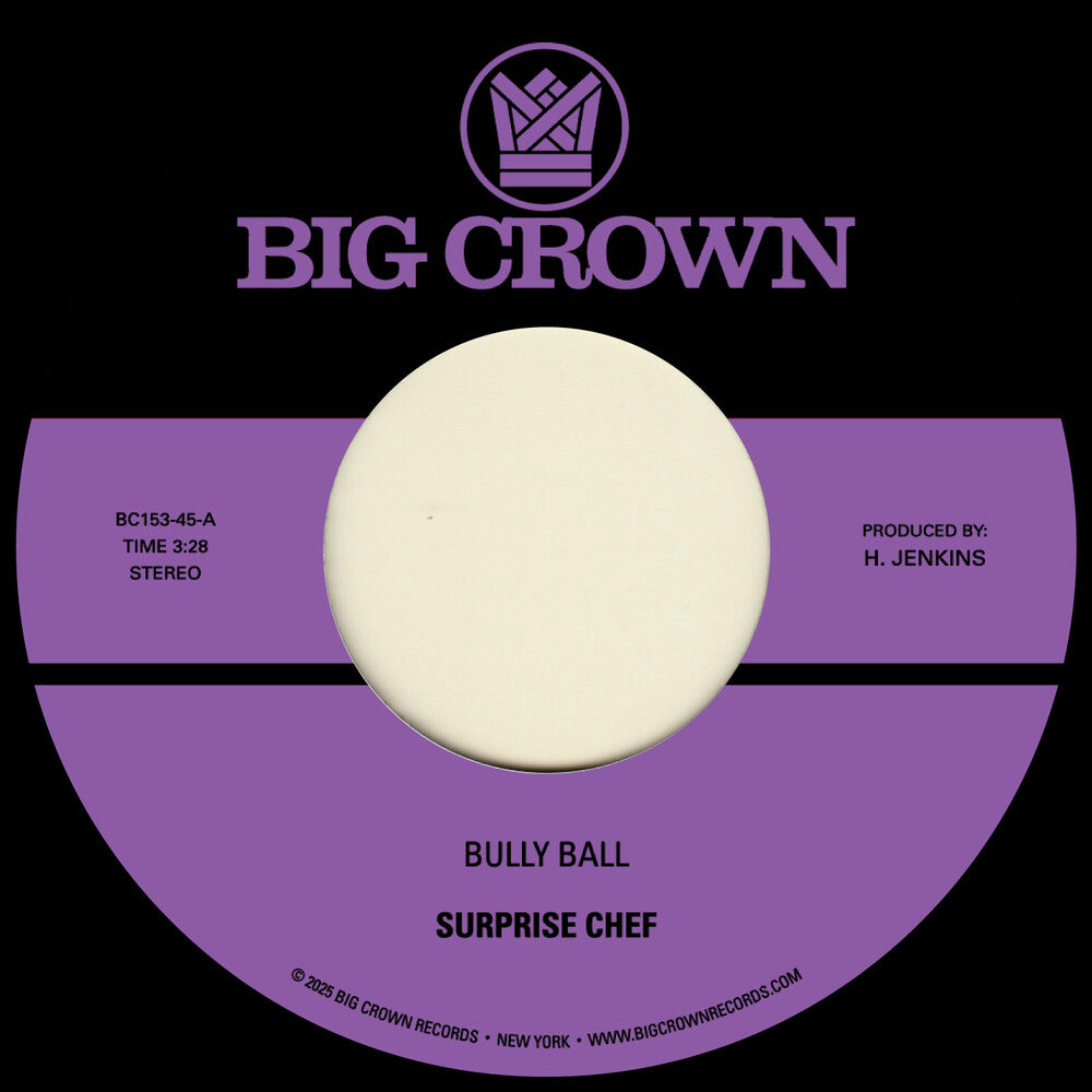 the album cover for Surprise Chef - Bully Ball B/W Consulate Case