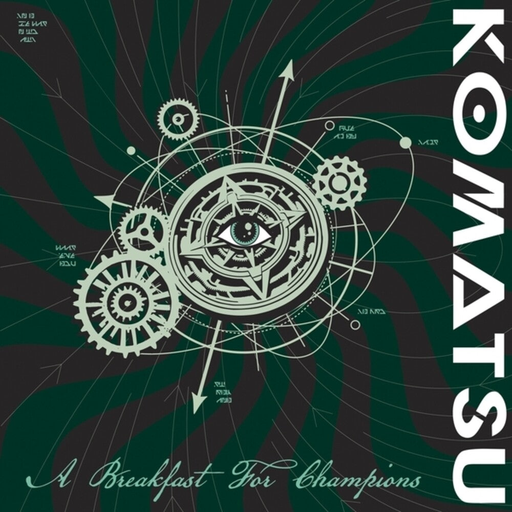 the album cover for Komatsu - A Breakfast For Champions