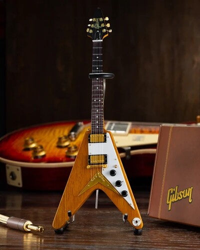 Axe Hvn G520ah Gibson 1958 Korina Flying V Guitar - Axe Hvn G520ah Gibson 1958 Korina Flying V Guitar - Collectibles