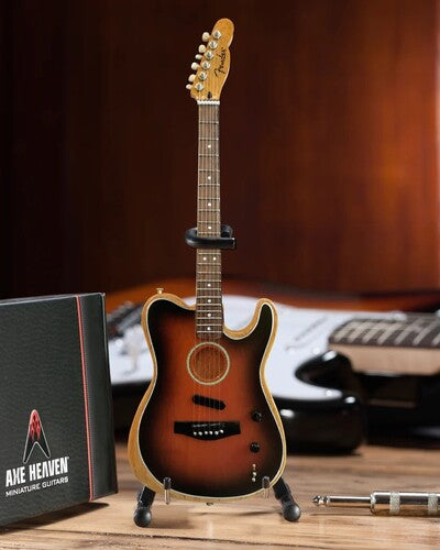 Axe Hvn Ft014 Fender Acoustasonic Tele Sunbrst Gtr - Axe Hvn Ft014 Fender Acoustasonic Tele Sunbrst Gtr - Collectibles