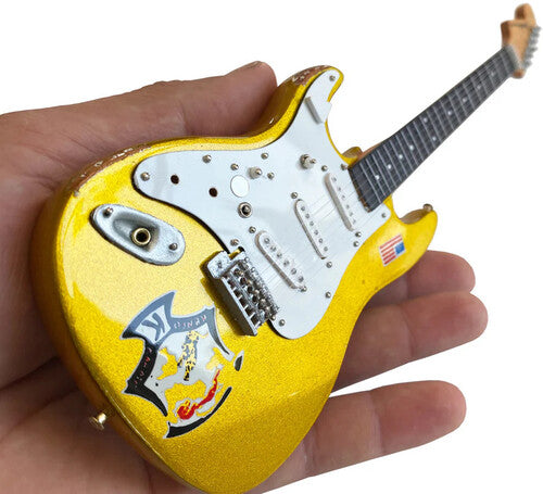 Axe Hvn Fs032 Dick Dale Fnder Strat Beast Gold Gtr - Axe Hvn Fs032 Dick Dale Fnder Strat Beast Gold Gtr - Collectibles