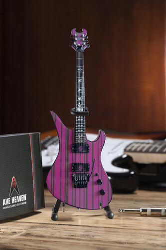 Axe Hvn Sg661 Synyster Gates Prpl Grn Stripes Gtr - Axe Hvn Sg661 Synyster Gates Prpl Grn Stripes Gtr - Collectibles